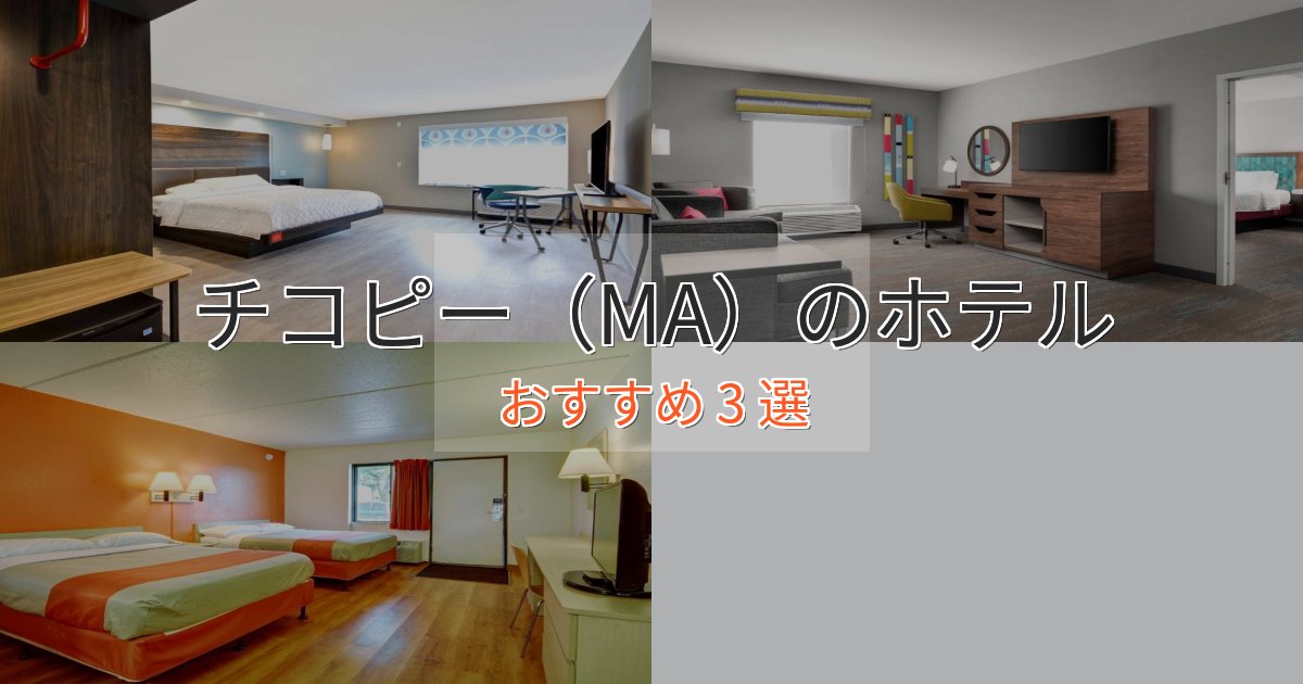 一度は泊まりたいチコピー(MA)のおもてなしホテル3選【サービス重視】 一度は泊まりたいチコピー(MA)のおもてなしホテル3選【サービス重視】